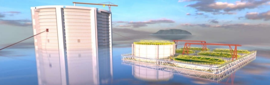 Aquantum Leap closed containment system is one example of the future of fish farming.